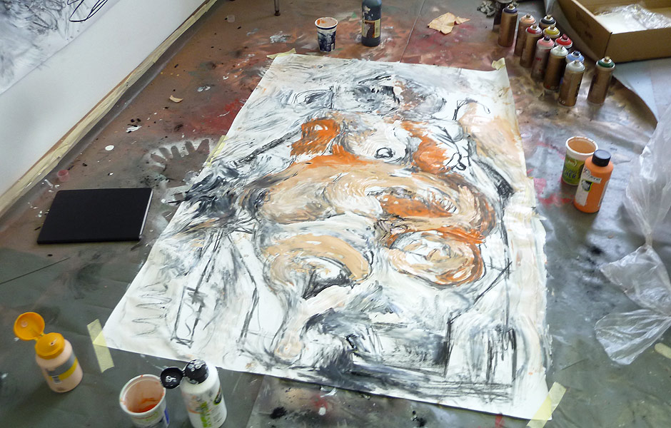 Seminar DRAWN PAINTING – PAINTED DRAWING by Manfred Schneider