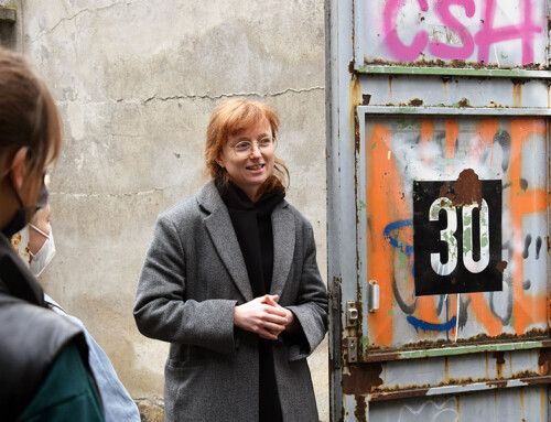 Besuch DRAWN von Christian Schwarzwald bei Ebensperger