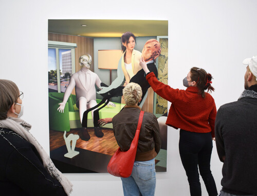 Besuch RIGGED von Pieter Schoolwerth bei Kraupa-Tuskany Zeidler