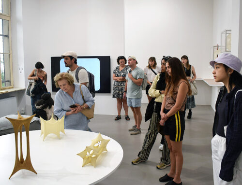 Besuch LUNA KINO von Pauline Curnier Jardin, UTILITY FOR THE SOUL von Aleksandra Kasuba & HAY CUERPOS CANSADOS POR EL VIAJE QUE BUSCAN ENRAIZARSE von Sofía Salazar Rosales bei ChertLüdde