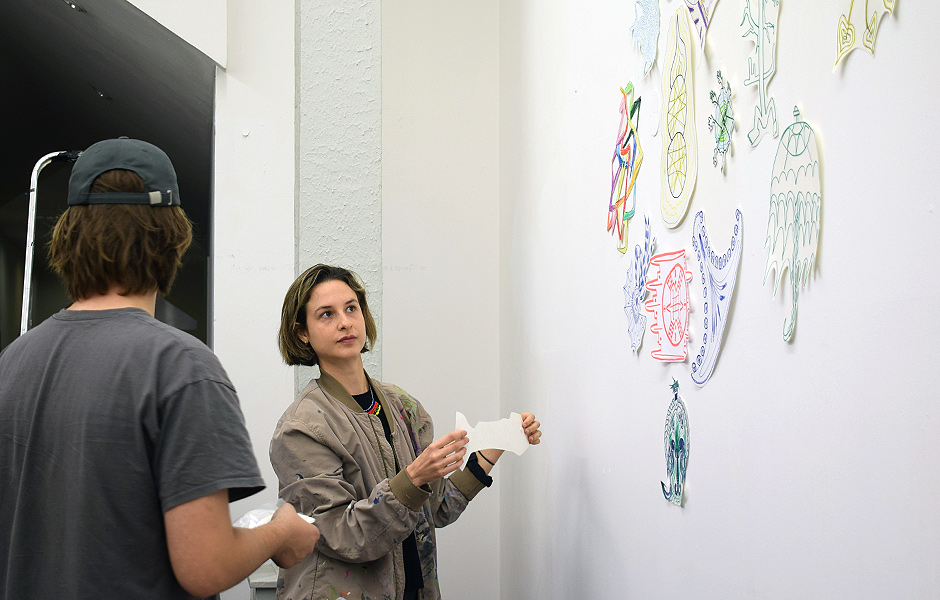 Workshop EXPERIMENTAL DRAWING: Total environment: The Artist and the Interior: Experimental Plan drawing by Emily Hunt