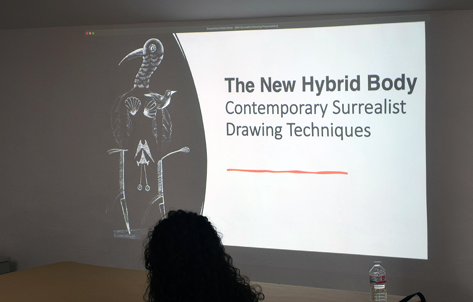 Workshop EXPERIMENTAL DRAWING: The New Hybrid Body – Contemporary Surrealist Drawing Techniques by Jasmine Reimer
