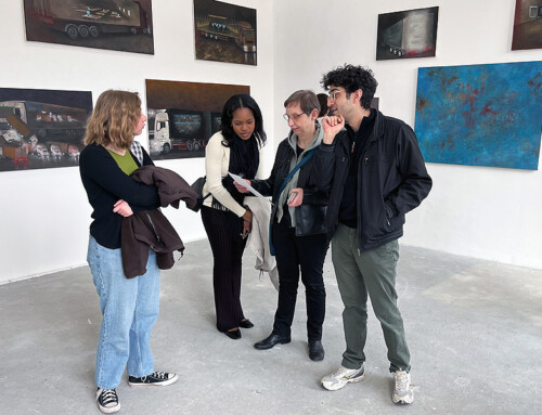 Visit to SUCCESS MEDIA by Cecilie Norgaard at Shahin Zarinbal