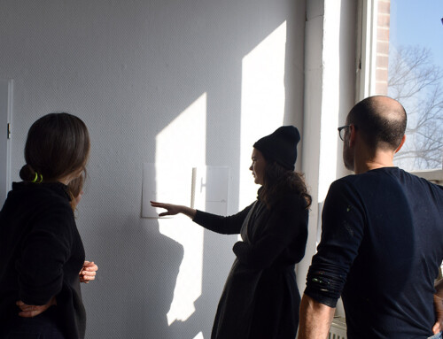Workshop EXPERIMENTAL DRAWING: Written Artworks by Anja Tchepets