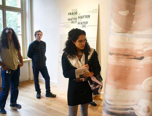 Visit to A MATTER OF MATERIAL at SPREEPARK ART SPACE