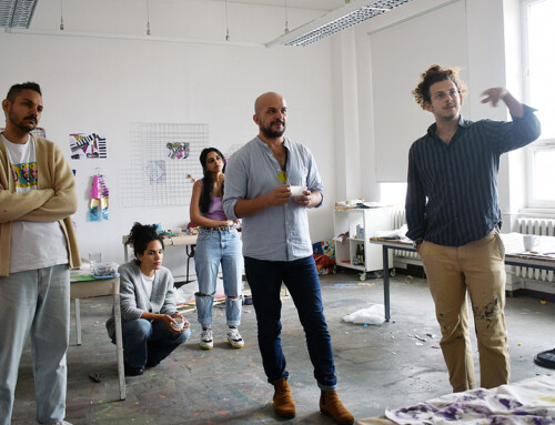 Lecture LESS ART OBJECTS, MORE ARTISTIC ACTION by Khaled Barakeh