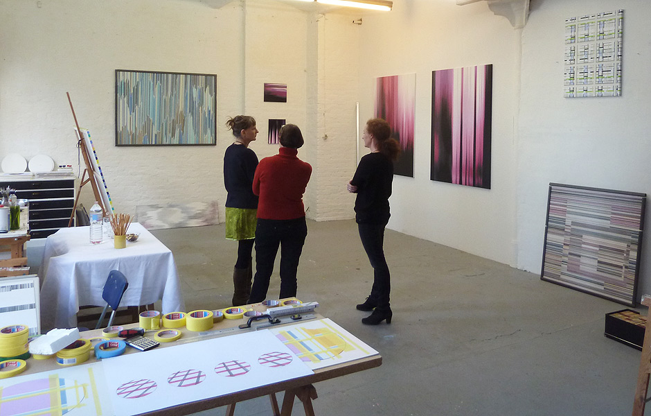 Studio Visit to DORIS MARTEN