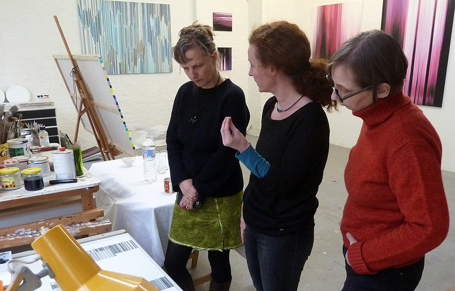 Studio Visit to DORIS MARTEN