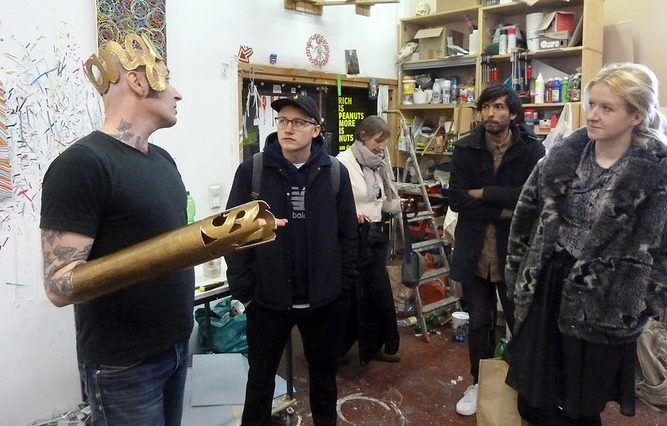 Studio Visit to MANFRED PECKL