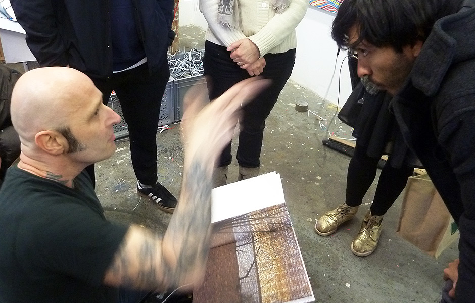 Studio Visit to MANFRED PECKL