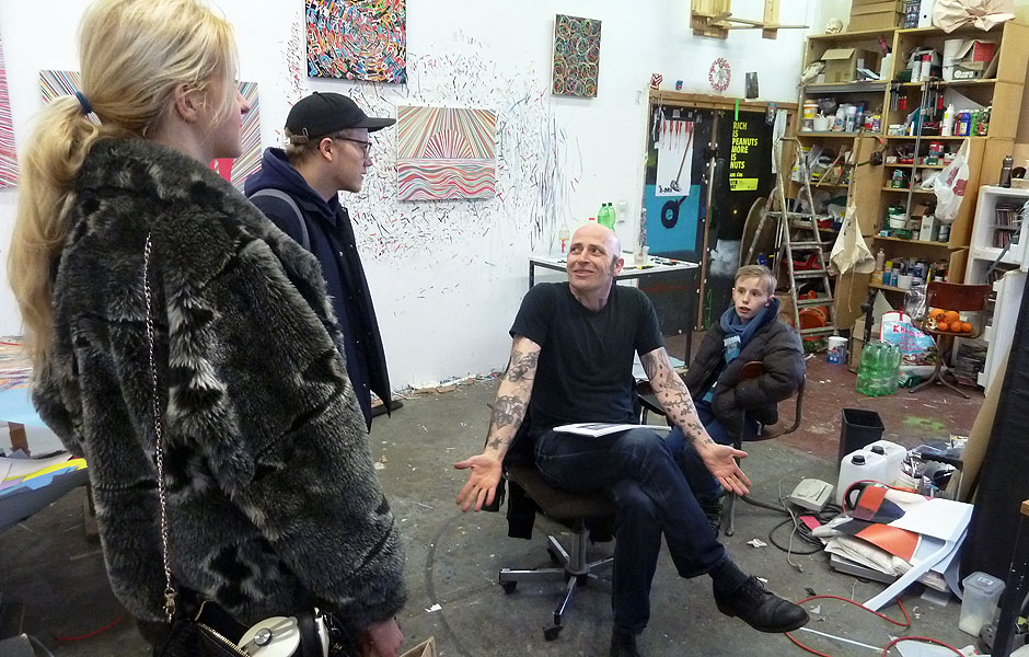 Studio Visit to MANFRED PECKL