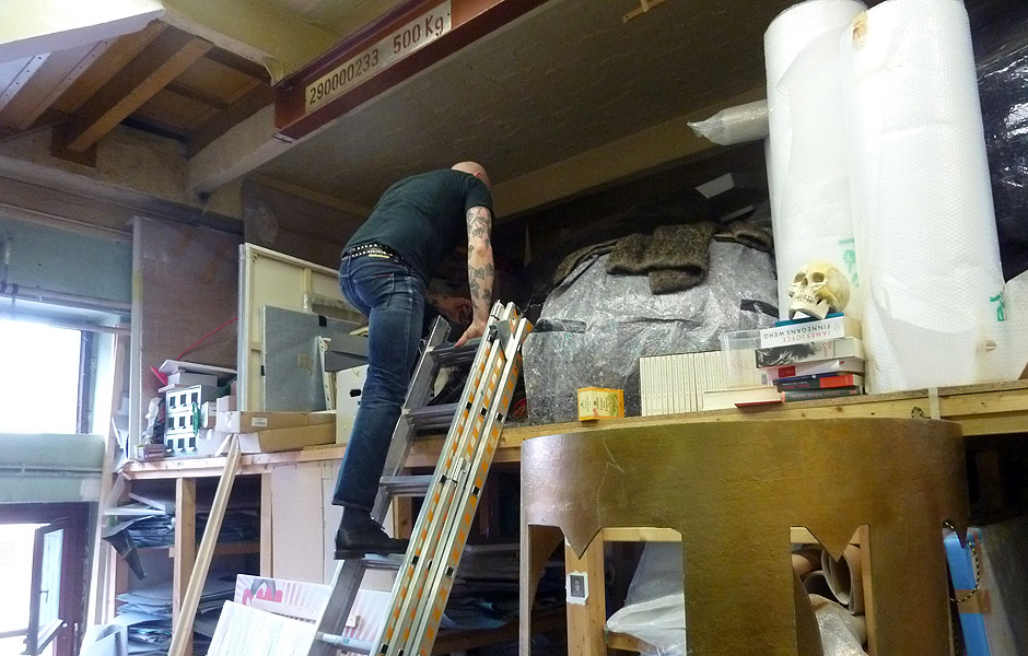 Studio Visit to MANFRED PECKL