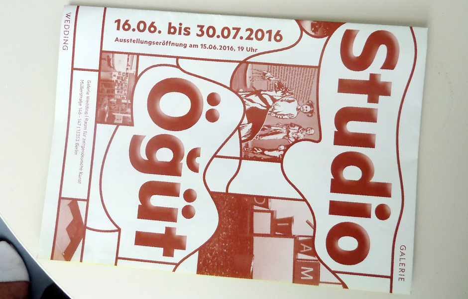 Besuch STUDIO ÖĞÜT in der Galerie Wedding