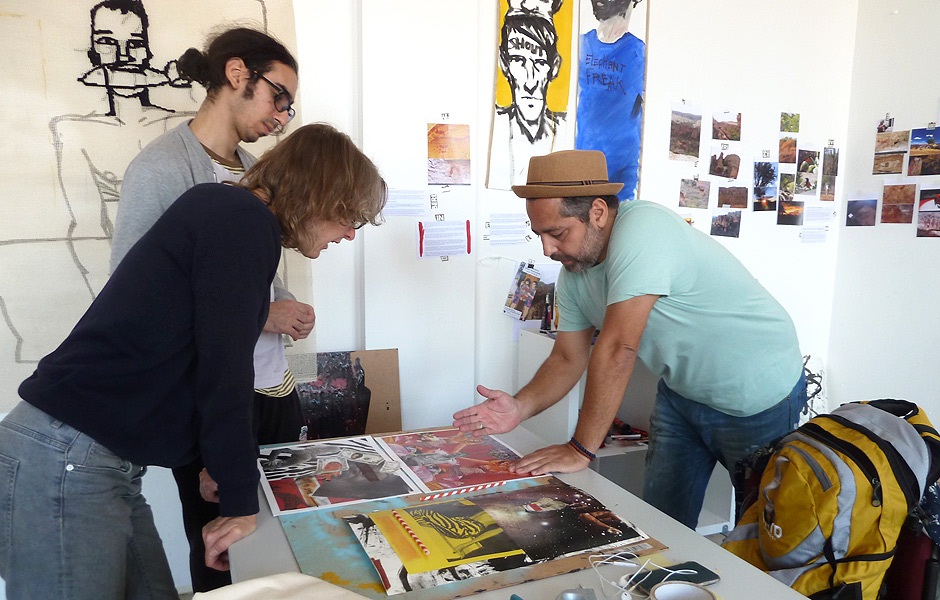 Seminar COLLAGE GOES PAINTING von Katrin Plavčak