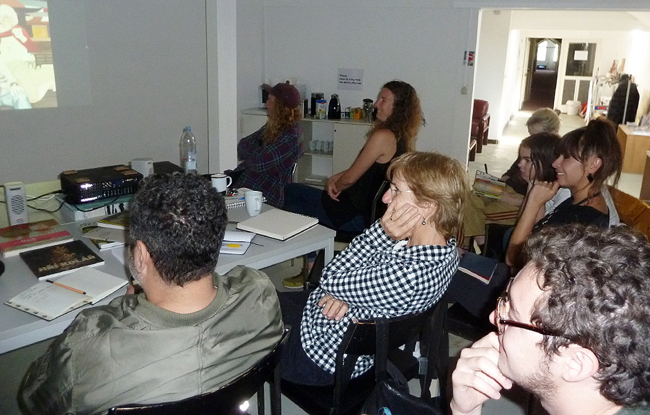 Seminar COLLAGE GOES PAINTING von Katrin Plavčak