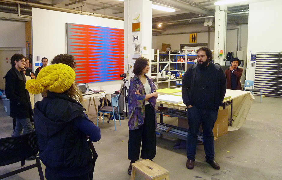 Atelierbesuch PABLO GRISS