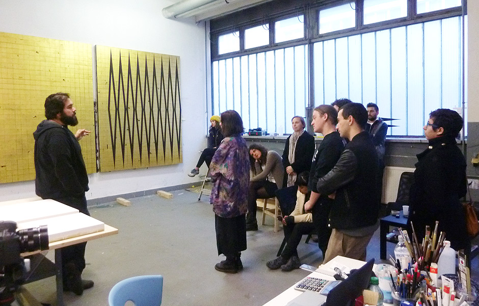 Atelierbesuch PABLO GRISS