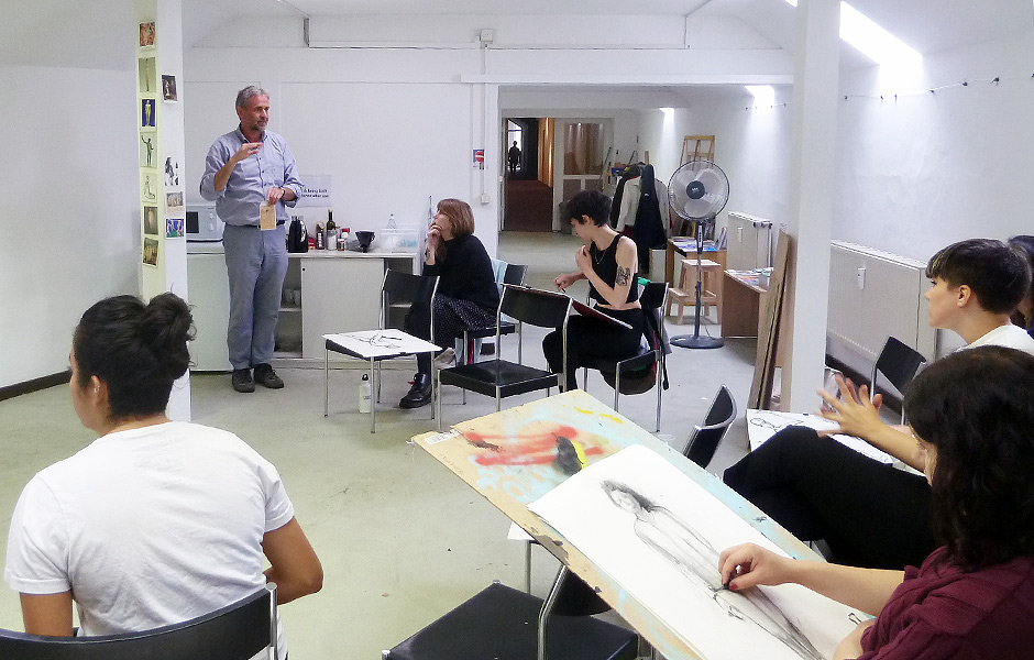 Basiskurs GRUNDLAGEN der FIGURATIVEN & AKTZEICHNUNG von Kai Teichert