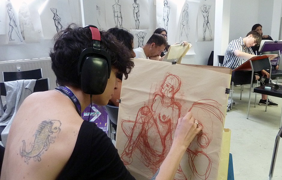 Basiskurs GRUNDLAGEN der FIGURATIVEN & AKTZEICHNUNG von Kai Teichert