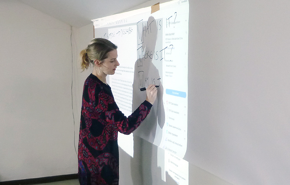 Seminar DIE KUNST DES SCHREIBENS von Louisa Elderton