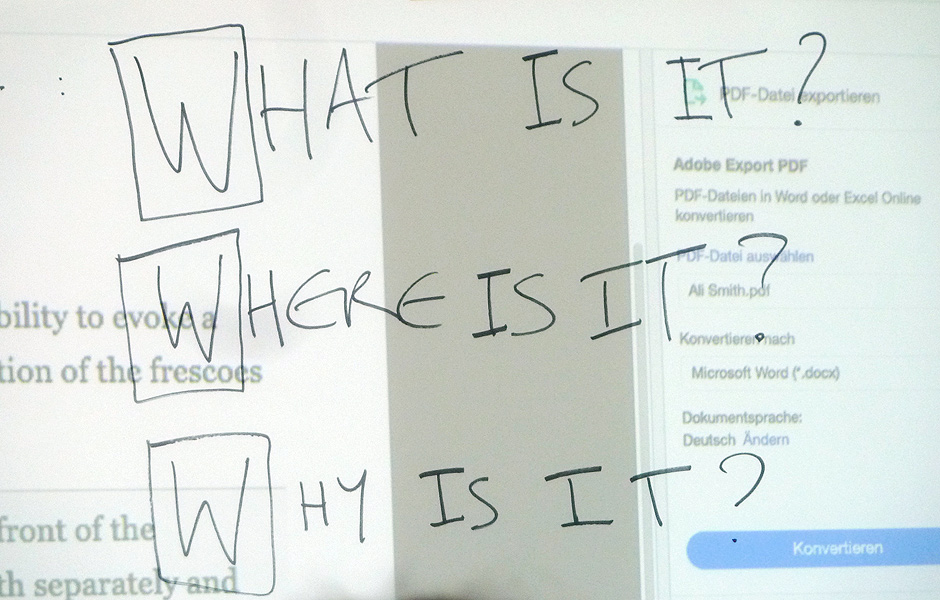 Seminar DIE KUNST DES SCHREIBENS von Louisa Elderton