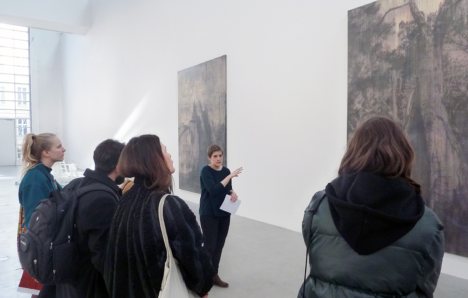 Besuch SIMULTANEITY BIASES von Michael Joo & LANDSCAPES von Avigdor Arikha