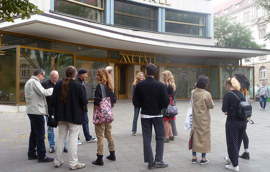 Besuch EN ROUTE von Silvia Lorenz & Peter Pilz