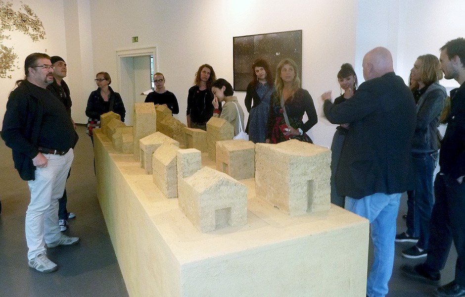 Besuch EN ROUTE von Silvia Lorenz & Peter Pilz