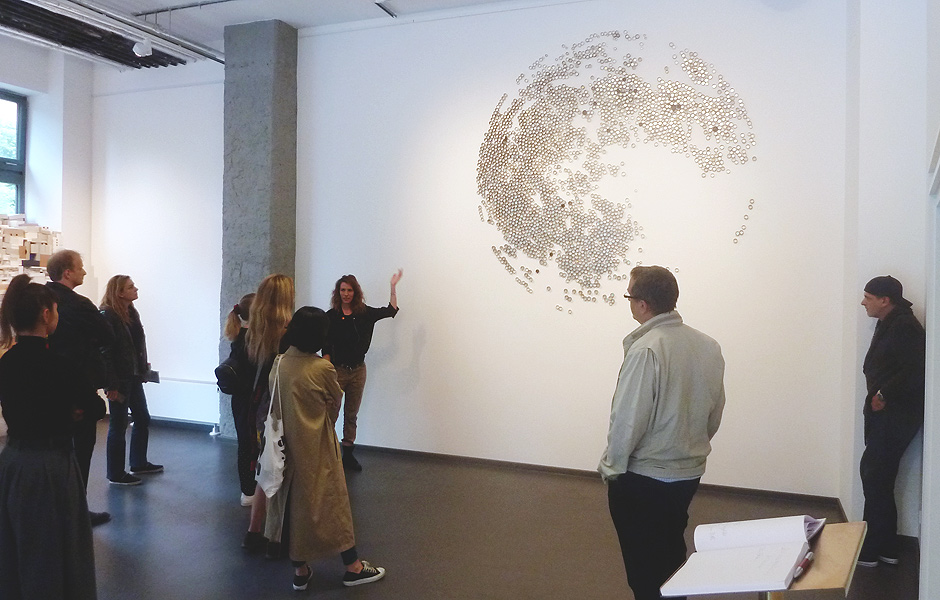 Besuch EN ROUTE von Silvia Lorenz & Peter Pilz