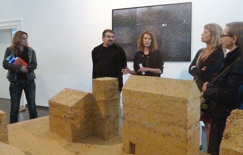 Besuch EN ROUTE von Silvia Lorenz & Peter Pilz