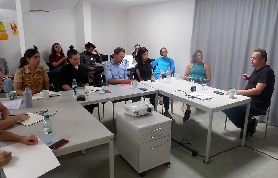 Lecture ART AND CRITICISM by Prof. Dr. Marcus Steinweg