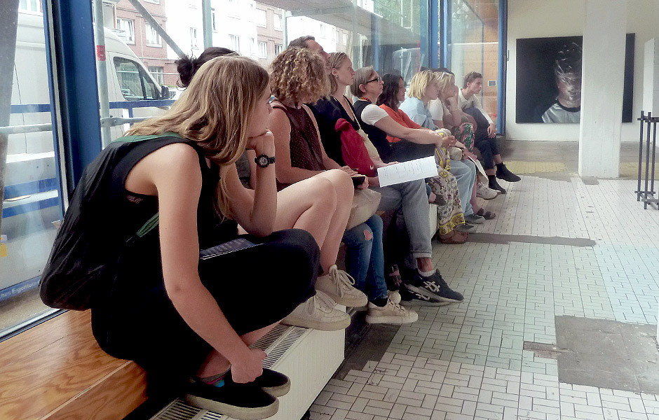 Besuch WINDOW WORKS kuratiert von Britt Janina Heinker und Various & Gould