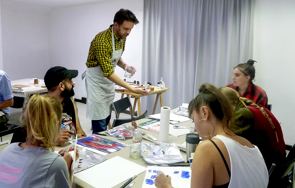 Basiskurs ÖL- & ACRYLFARBEN von Jens Nordmann