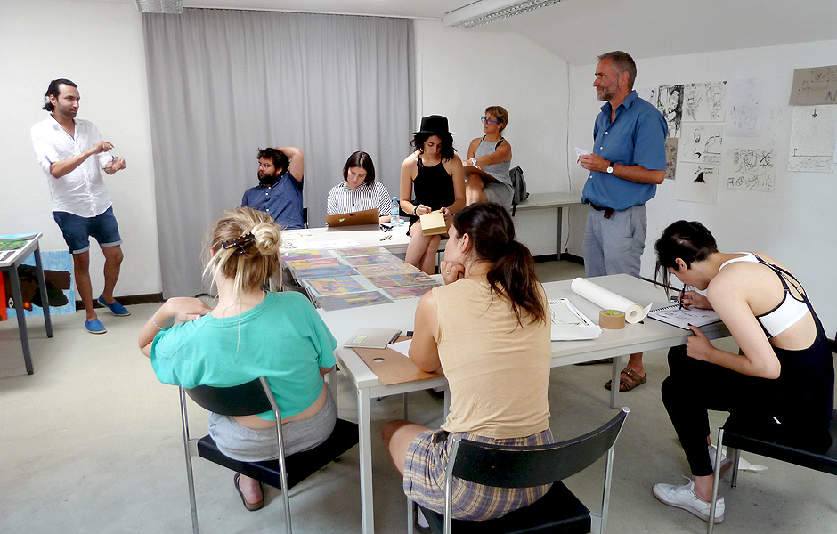 Seminar ZEICHNUNG ALS SPRACHE von Kai Teichert