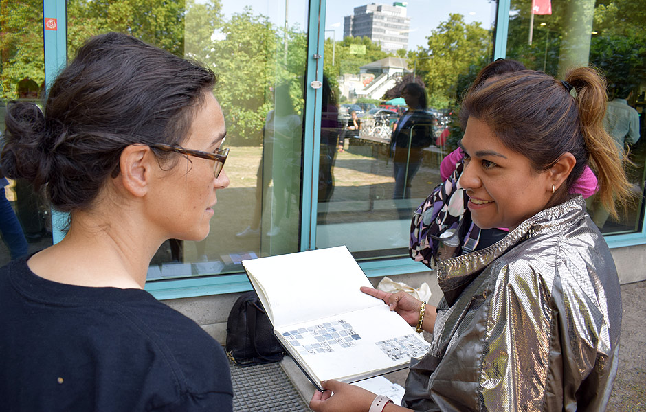 Seminar ZEICHNUNG IN SITU von Nadine Fecht