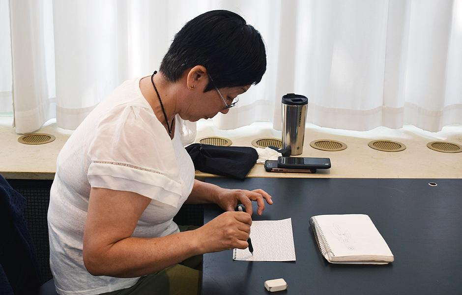 Seminar ZEICHNUNG IN SITU von Nadine Fecht