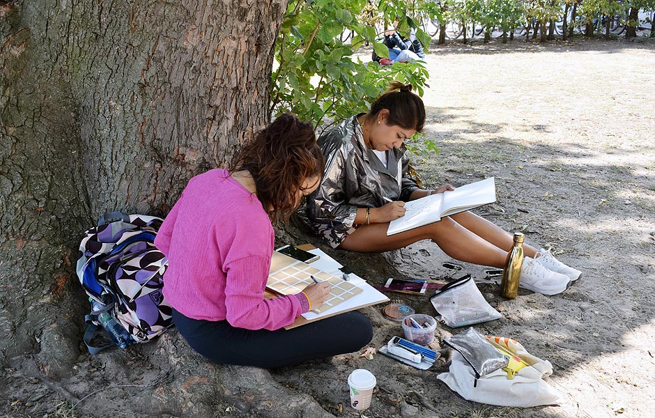 Seminar ZEICHNUNG IN SITU von Nadine Fecht