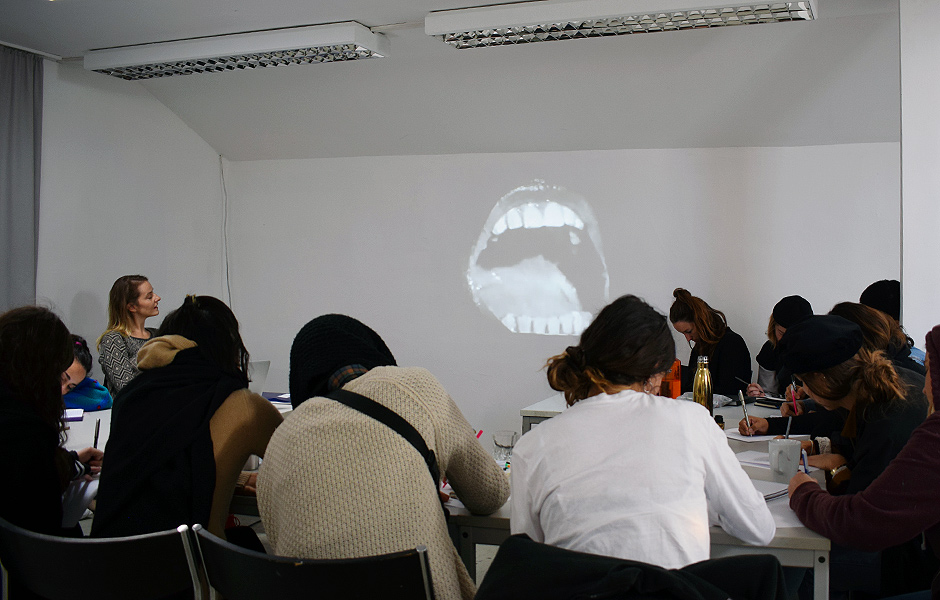 Seminar CRITICALLY CREATIVE: WRITING ART by Louisa Elderton