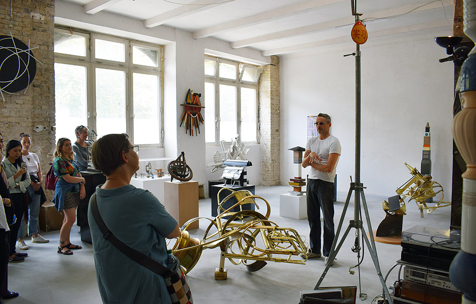 Atelierbesuch PROF. KARSTEN KONRAD