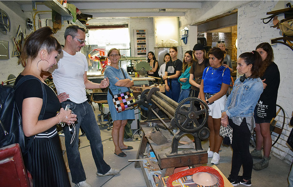 Atelierbesuch PROF. KARSTEN KONRAD