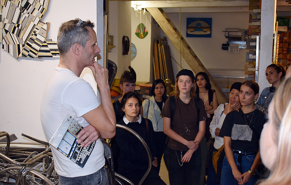 Atelierbesuch PROF. KARSTEN KONRAD