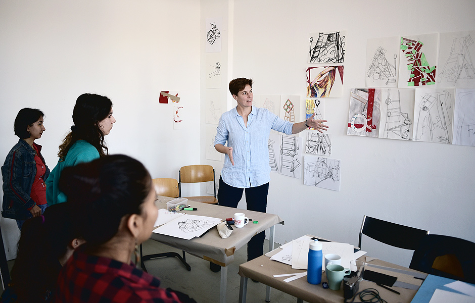 Basiskurs EXPERIMENTELLES ZEICHNEN von Nikola Röthemeyer