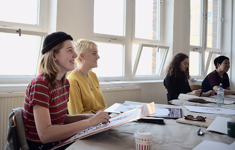 Basiskurs EXPERIMENTELLES ZEICHNEN von Nikola Röthemeyer