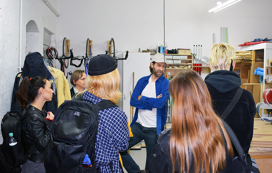 Atelierbesuch TERRY HAGGERTY