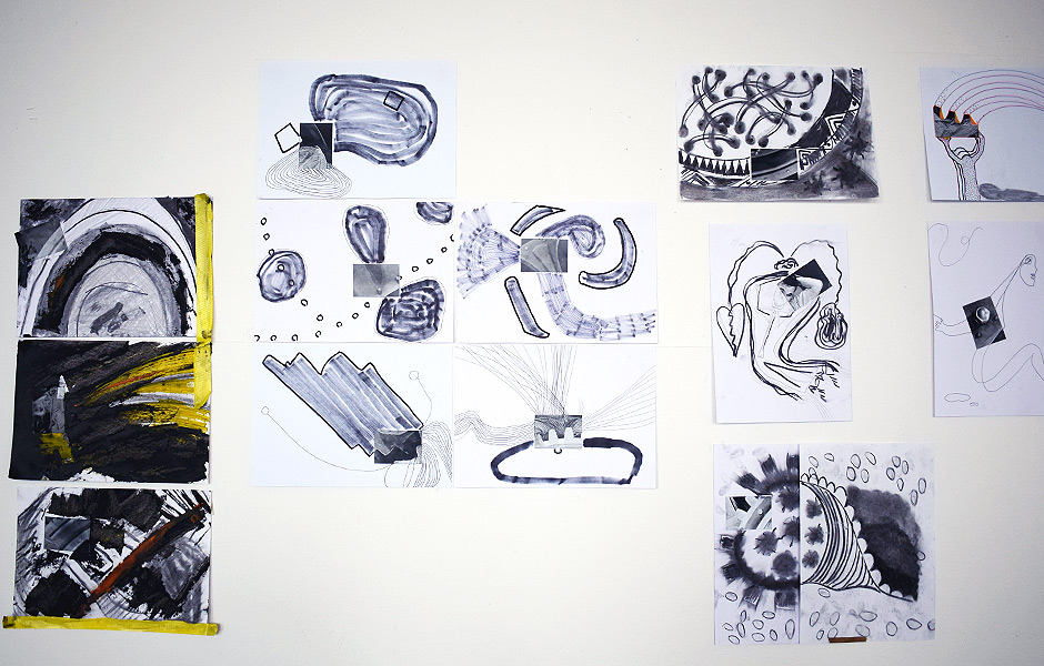 Basiskurs EXPERIMENTELLES ZEICHNEN von Nikola Röthemeyer