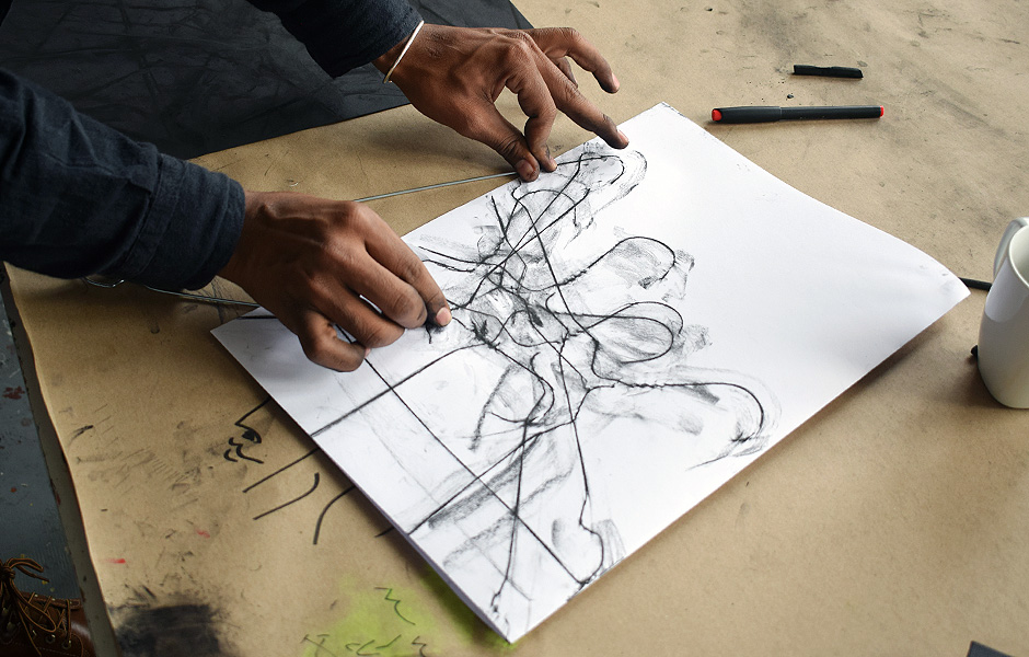 Basiskurs EXPERIMENTELLES ZEICHNEN von Nikola Röthemeyer