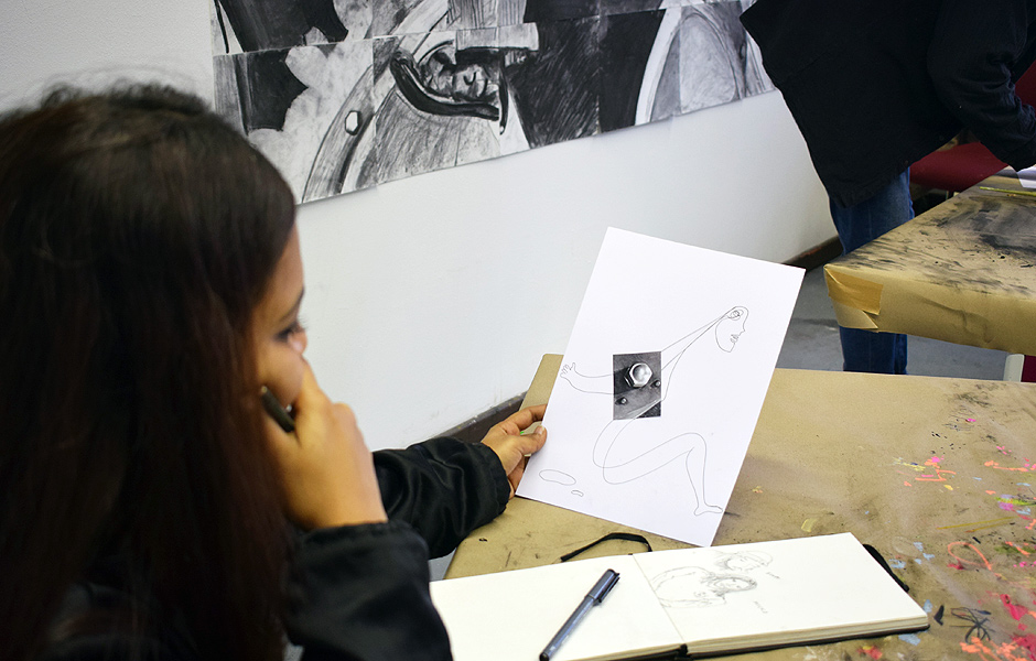 Basiskurs EXPERIMENTELLES ZEICHNEN von Nikola Röthemeyer