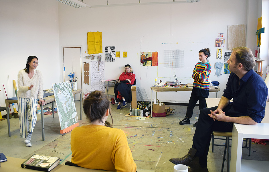 Seminar DEEP FAKE INSTAGRAM ON CANVAS by Thomas Helbig