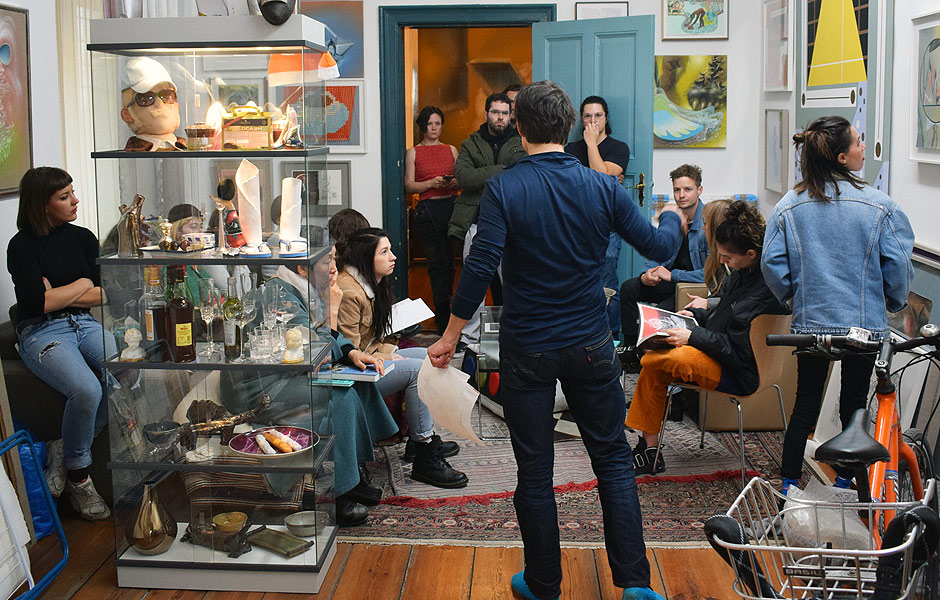 Atelierbesuch BERNHARD MARTIN