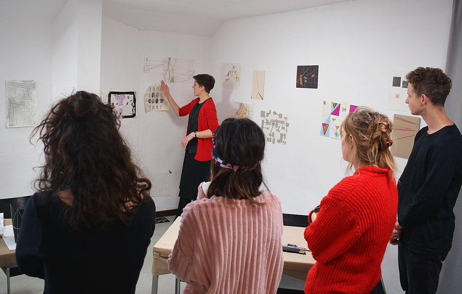 Basiskurs EXPERIMENTELLES ZEICHNEN von Nikola Röthemeyer